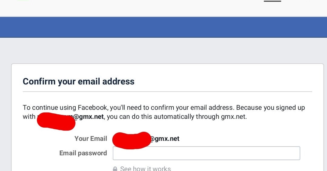 QnA VBage Perché Facebook chiede la password della mail?