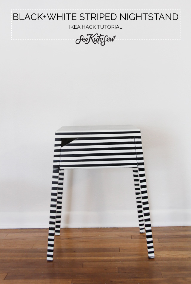 Striped Nightstand Ikea Striped Nightstand Ikea