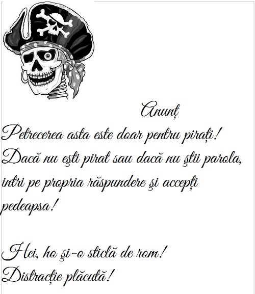Cristina S World Petrecere Cu Pirati