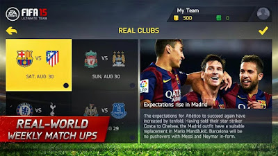Download FIFA 15 Ultimate Team Untuk Android dan iOS, Gratis ! Download FIFA 15 Ultimate Team Untuk Android dan iOS, Gratis !