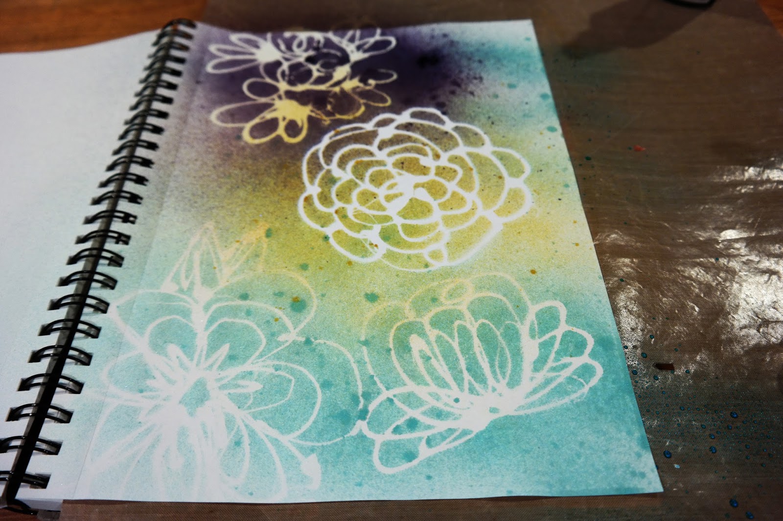 Artful Play: DIY Hot Glue Stencils