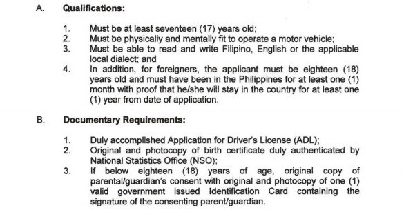 Pinoy Roadtrip: NEW RULES ON HOW TO GET A STUDENT DRIVER'S PERMIT