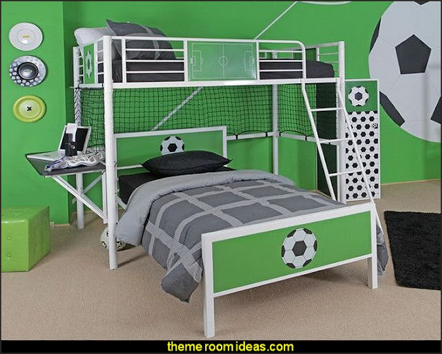 Home Goalie Daybed  Sports Bedroom decorating ideas -  Wrestling theme bedroom decorating - boxing theme bedrooms - martial arts - skateboarding theme bedrooms  - football - baseball - basketball theme bedrooms - basketball bedding - golf theme bedrooms - hockey bedding - theme beds sports