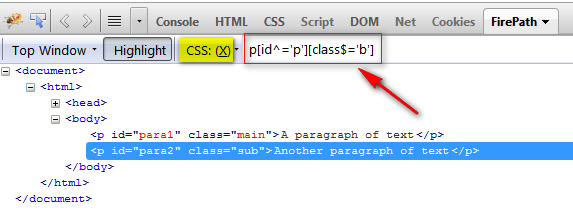 SeleniumOne (QAFox.com): 99. Using Boolean Operators in CSS selector