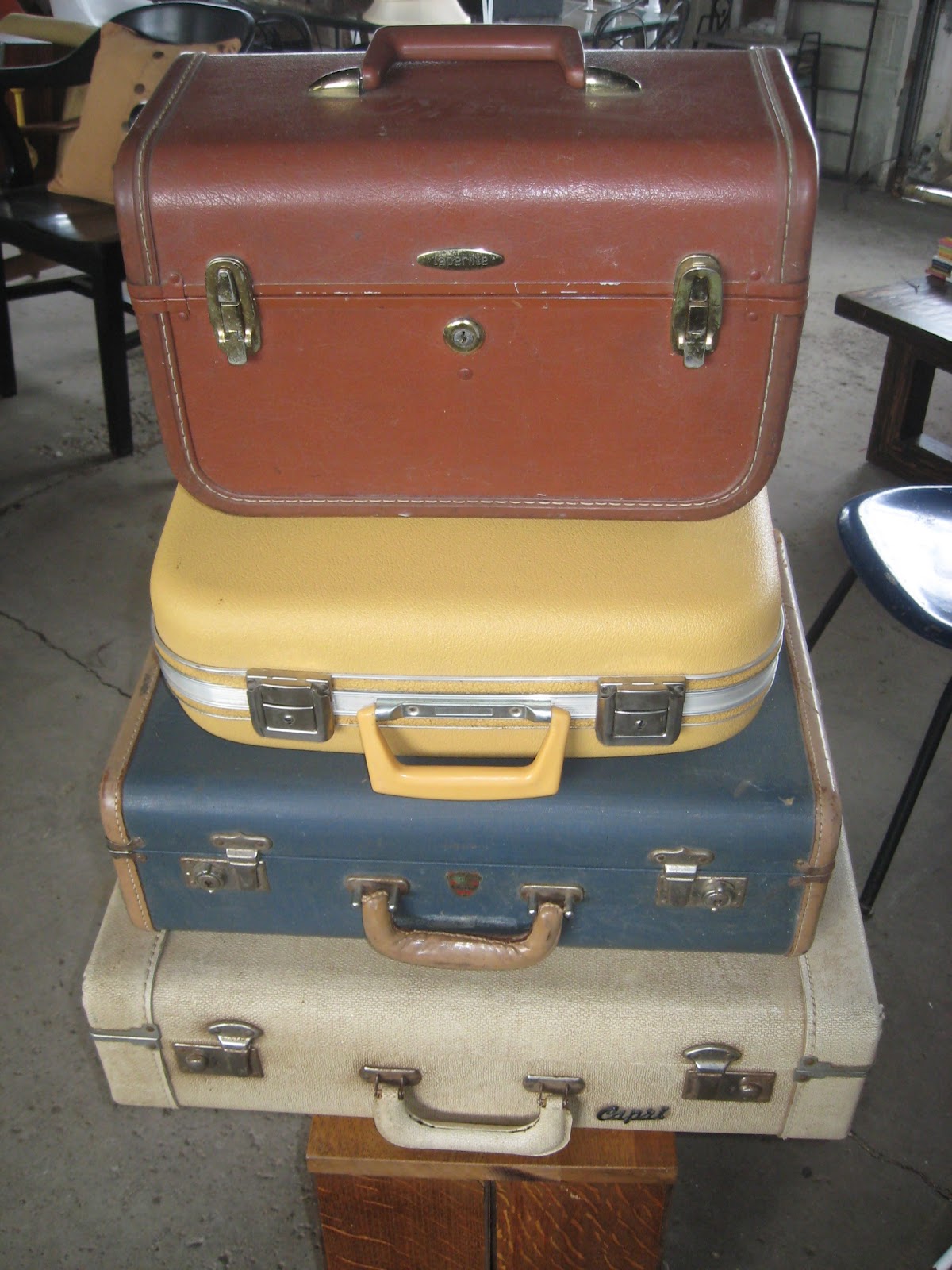 MdA Interiors Vintage Suitcases SOLD