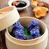Forest mix mushroom purple dumplings at Sriracha