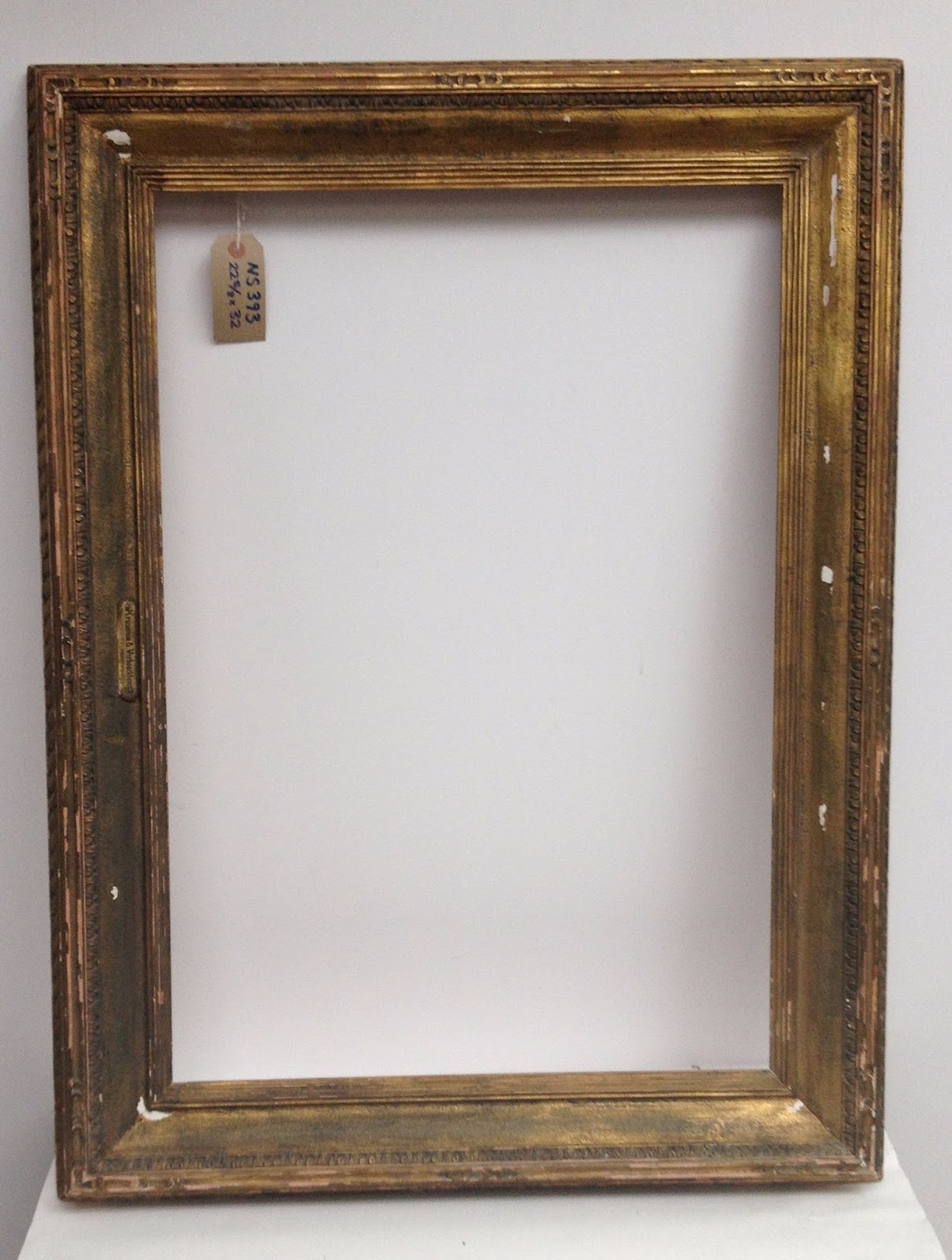 Antique Frame Sale American Carved Arts and Crafts Frame