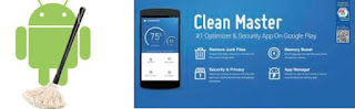 gunakan aplikasi cleaner di android