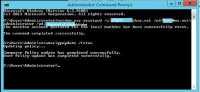 The Trust relationship between this workstation and the primary domain failed 3 – The Trust relationship between this workstation and the primary domain failed 2 – nav