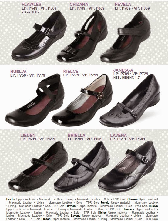 Boardwalk Brochure: Boardwalk Black Shoes January 2015