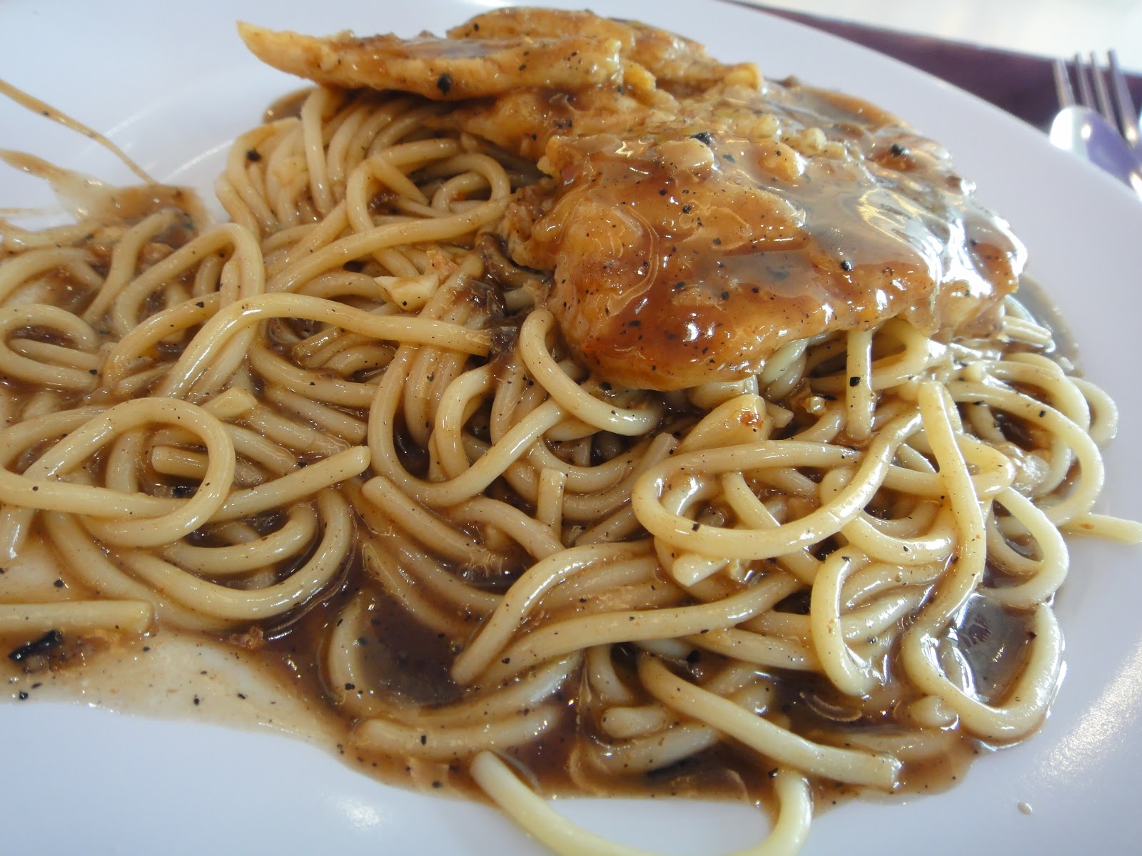 INTANBLING black pepper spaghetti