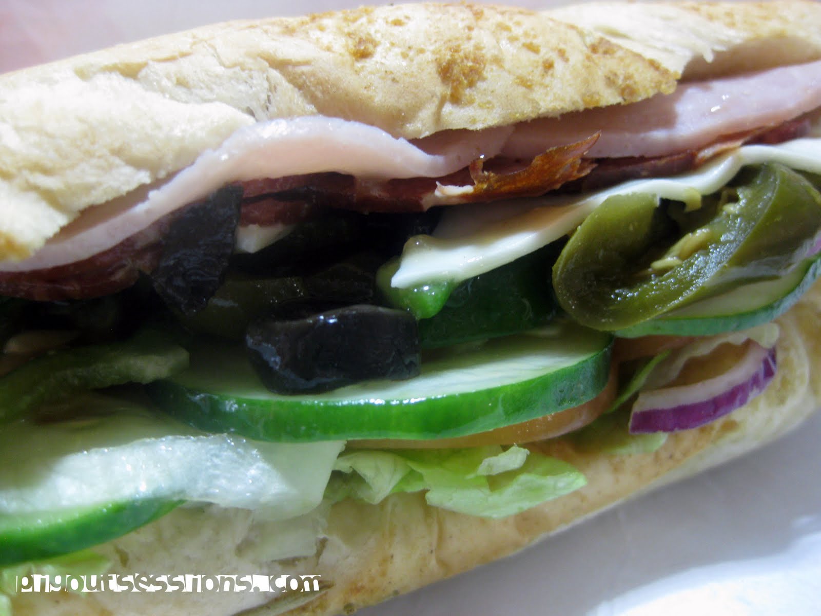 Pig Out Sessions! What's For Lunch[?] Series Italian BMT™ Sub from