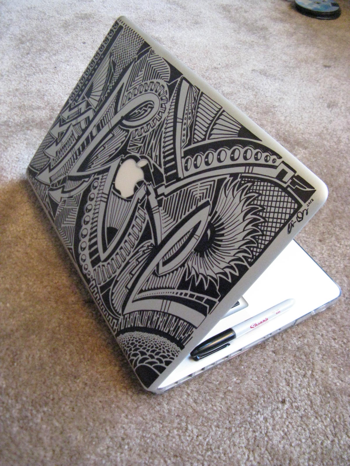 Pinstripe Chris The Sharpie Laptop 2 The Sequel!!!