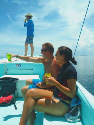 Remax Vip Belize: The scenery on the way out, from the boat