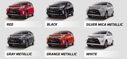 Warna Toyota Calya Harga Kredit Toyota Calya Depok