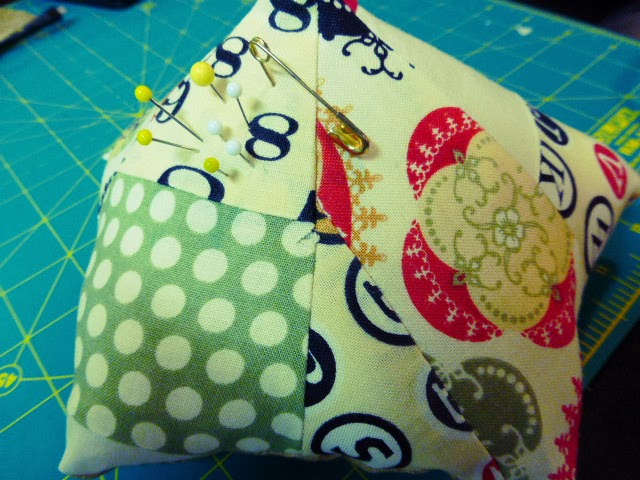 scrap projects pincushion