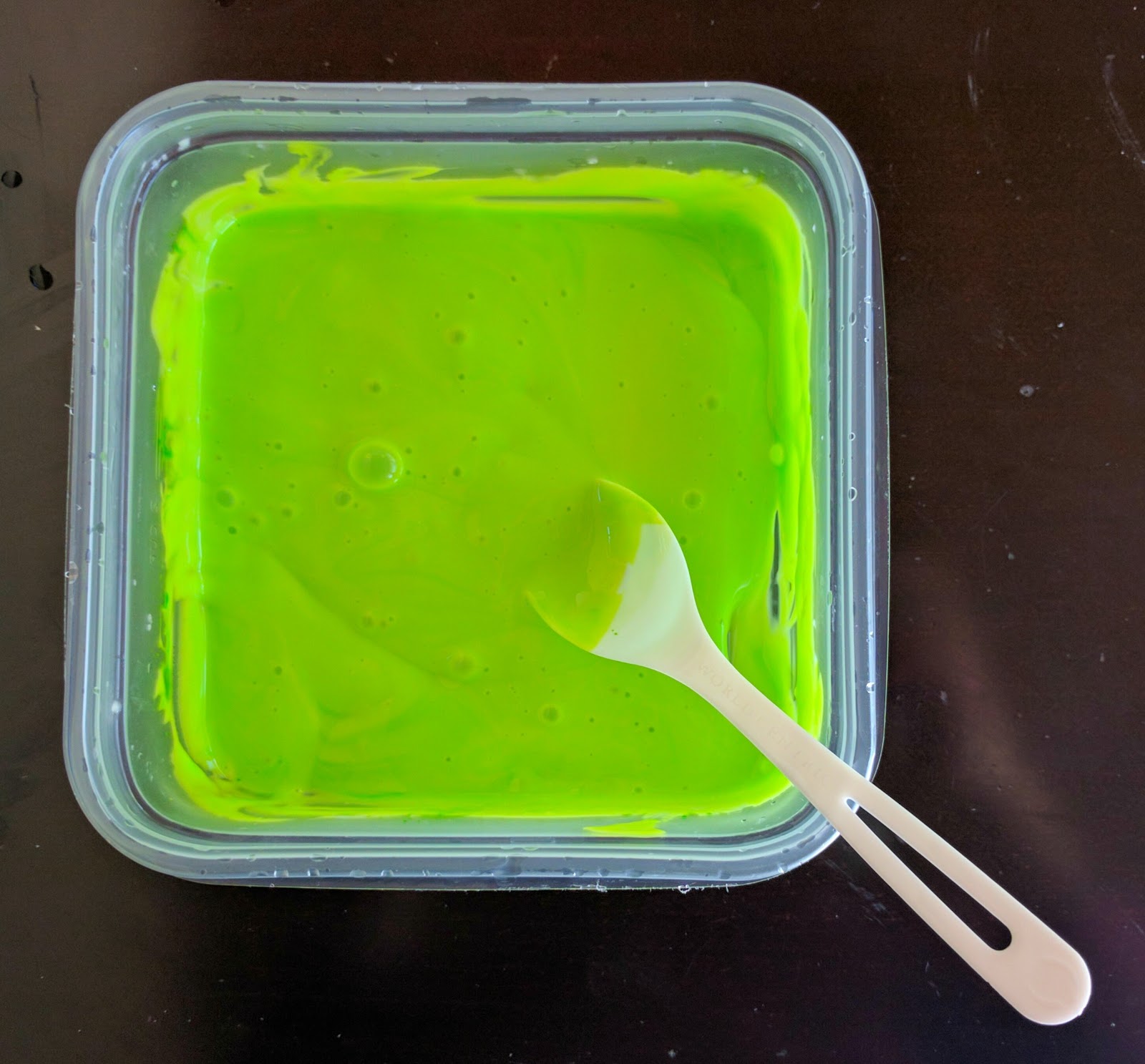 UK England Slime Recipe using Kershaw's Laundry Starch