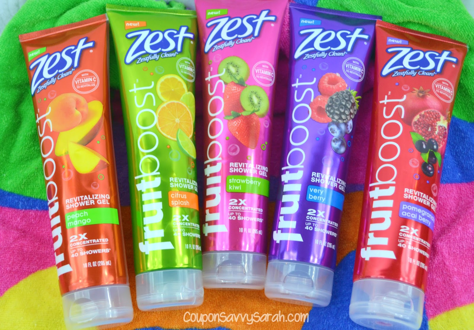 Coupon Savvy Sarah Give your Shower Routine a BOOST with Zest's New
