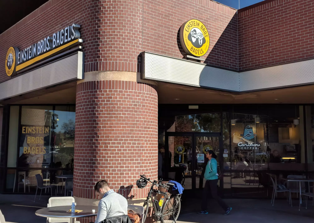 Bagel Rides Einstein Bros, University City