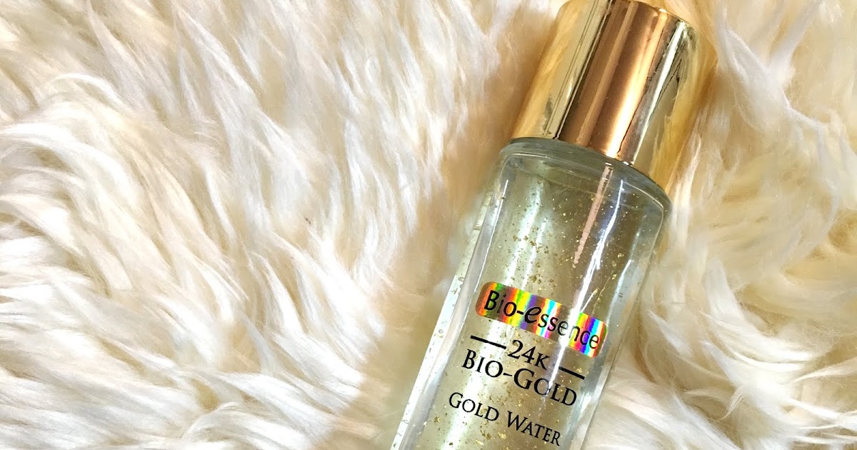 beautybypapot: Review: Bio-Essence 24k Bio-Gold - Gold Water