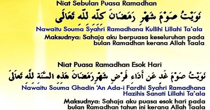 Niat Puasa Enam Malaysia