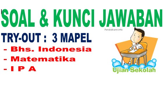Contoh Soal Try Out Bahasa Indonesia Kelas 6 2018 - Berbagi Contoh Soal