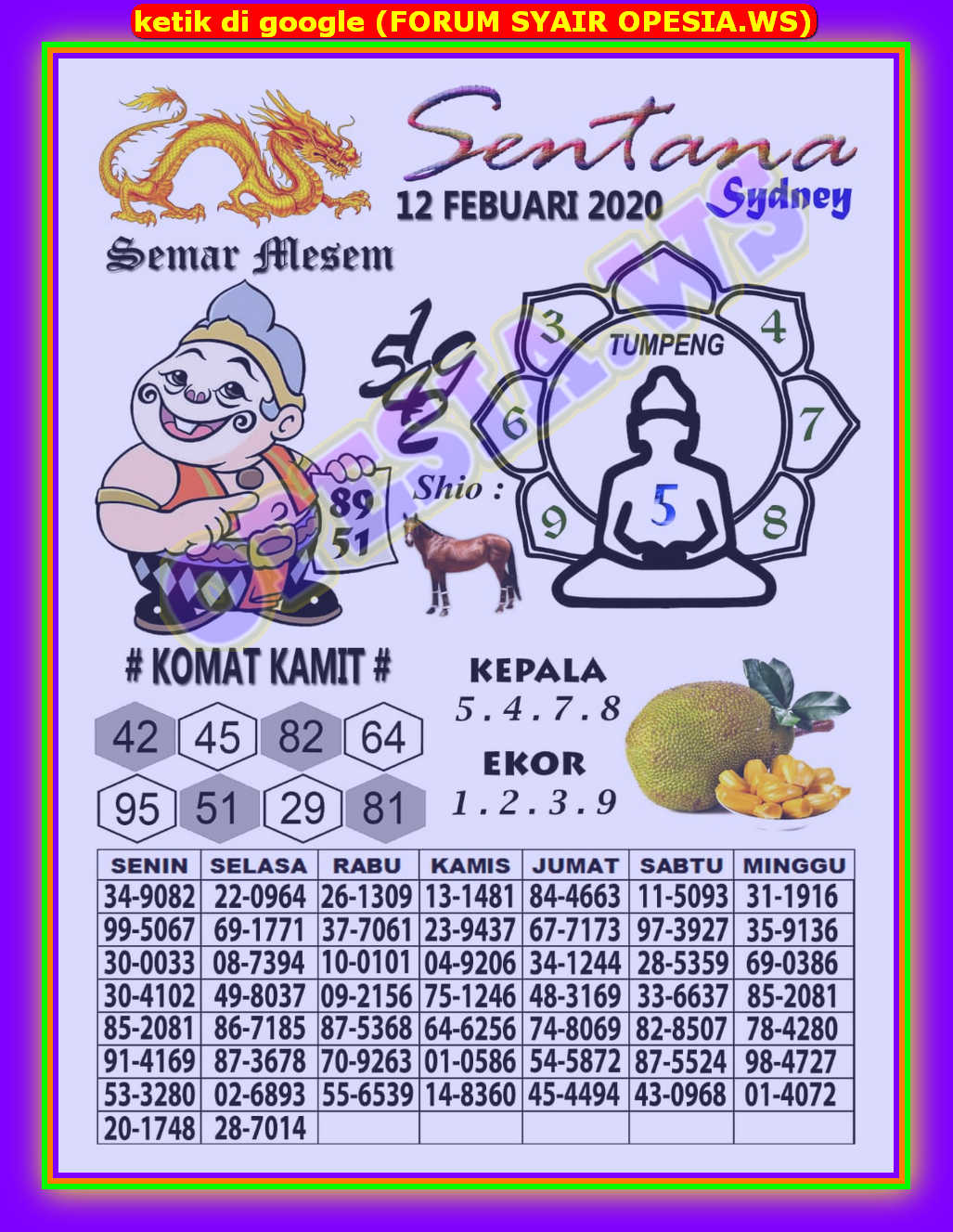 💟 Opesia sydney 12 februari 2022