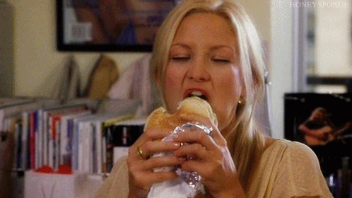 Bilderesultat for pregnant eating gifs