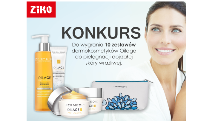 Wygraj zestaw dermokosmetyków Dermedic Oilage Konkurs