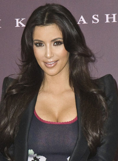 Pictures Of Kim Kardasian Long Hairstyle 90