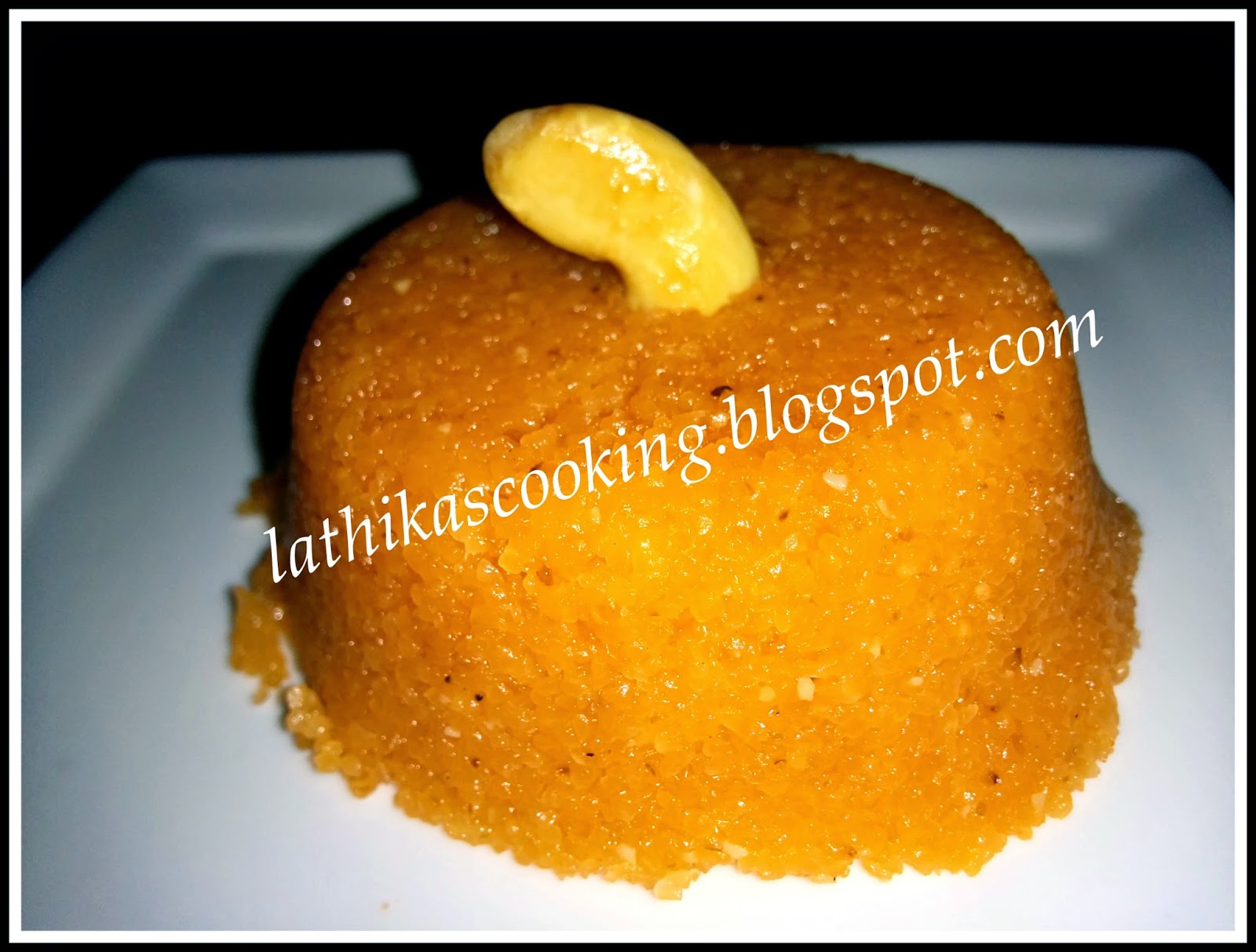 Lathika's Cooking Rava kesari