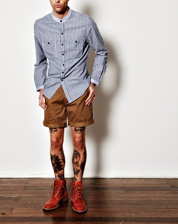 short com bota masculino