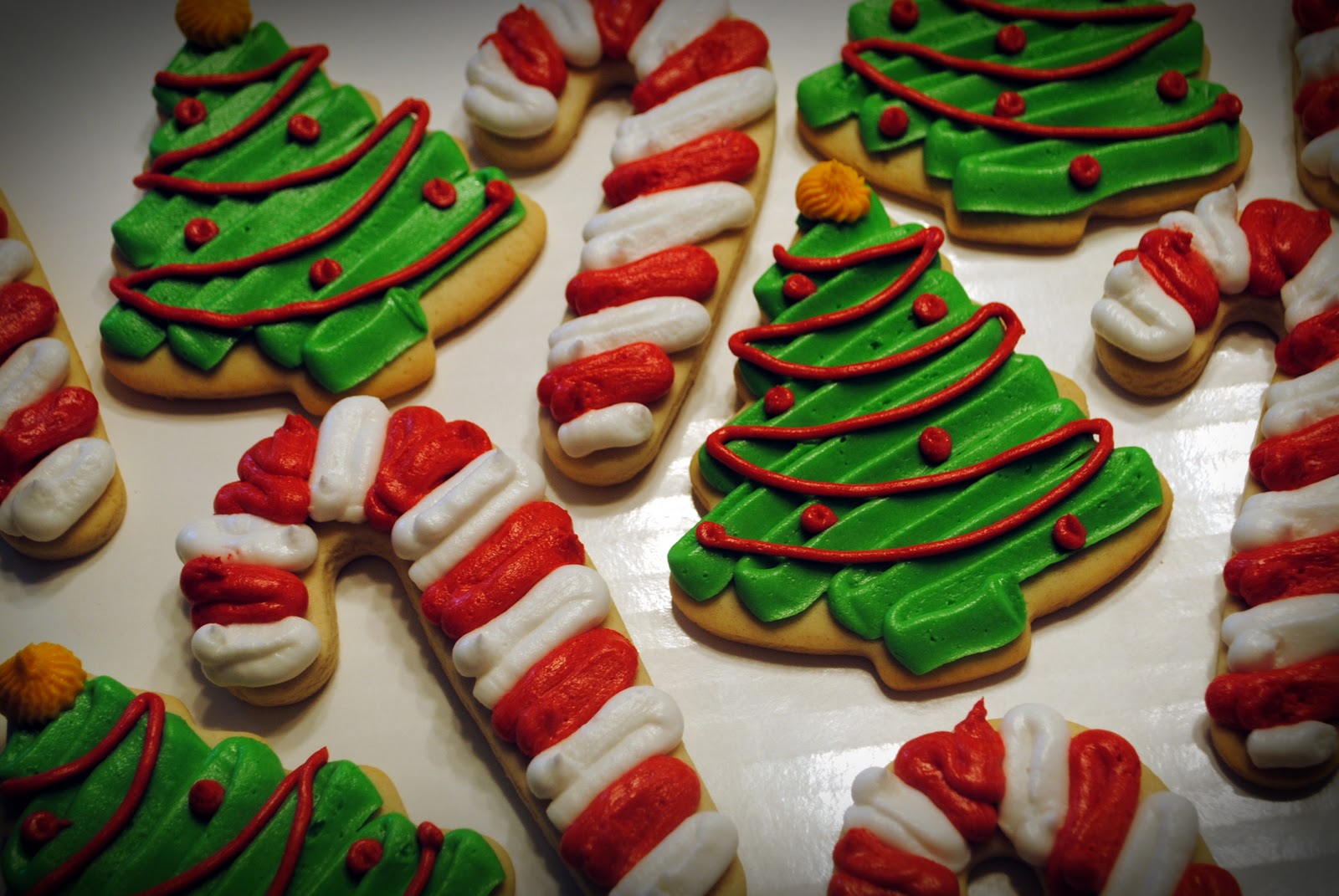 Candace's Cookie Creations Christmas Trees & Candy Canes