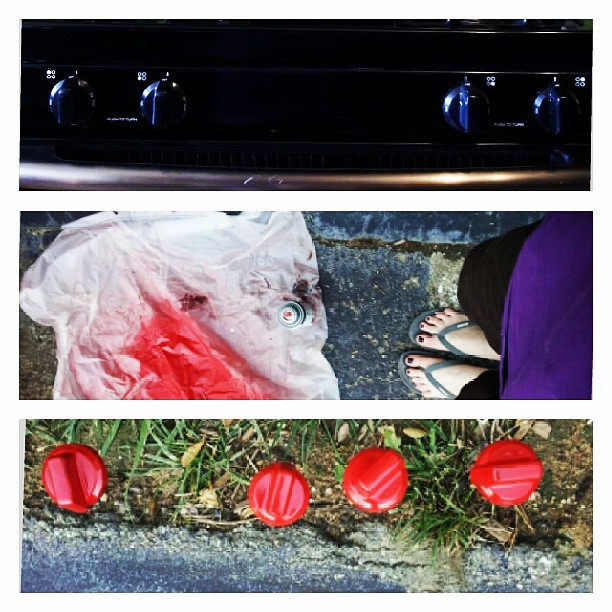 Mango & Tomato How to Paint Your Stove Knobs & Photos of my Kitchen