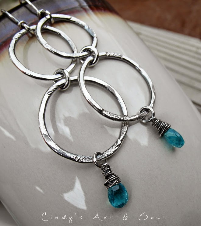 https://www.etsy.com/listing/190960246/blue-gemstone-hoops-hoop-earrings-pure