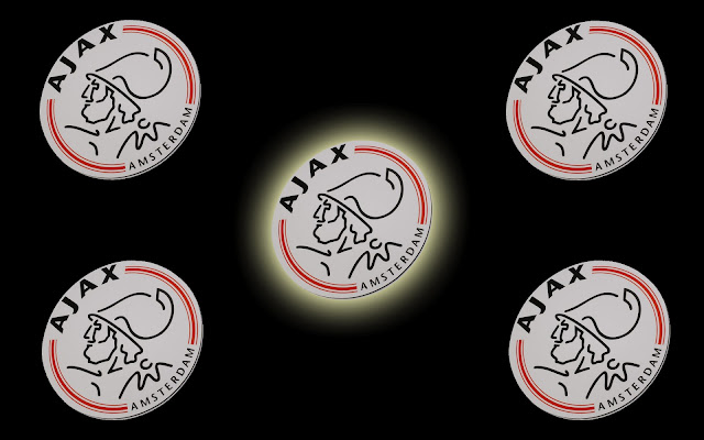 Zwarte Ajax achtergrond