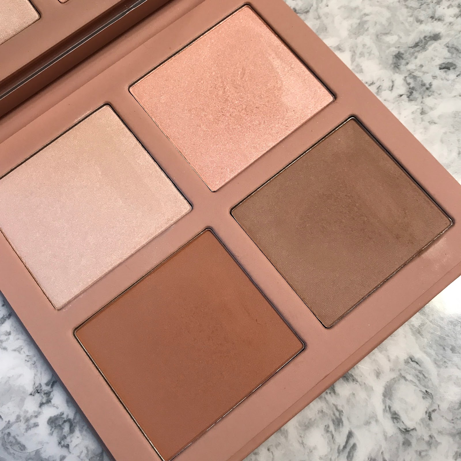 KKW Beauty Powder Highlight + Contour Kit Light jackie 0. monroe