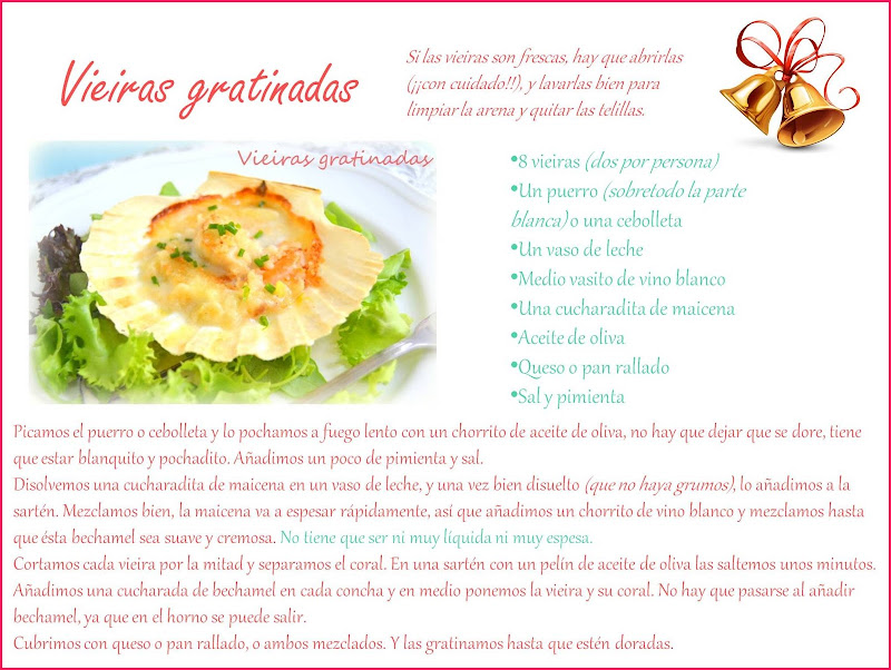 receta de navidad