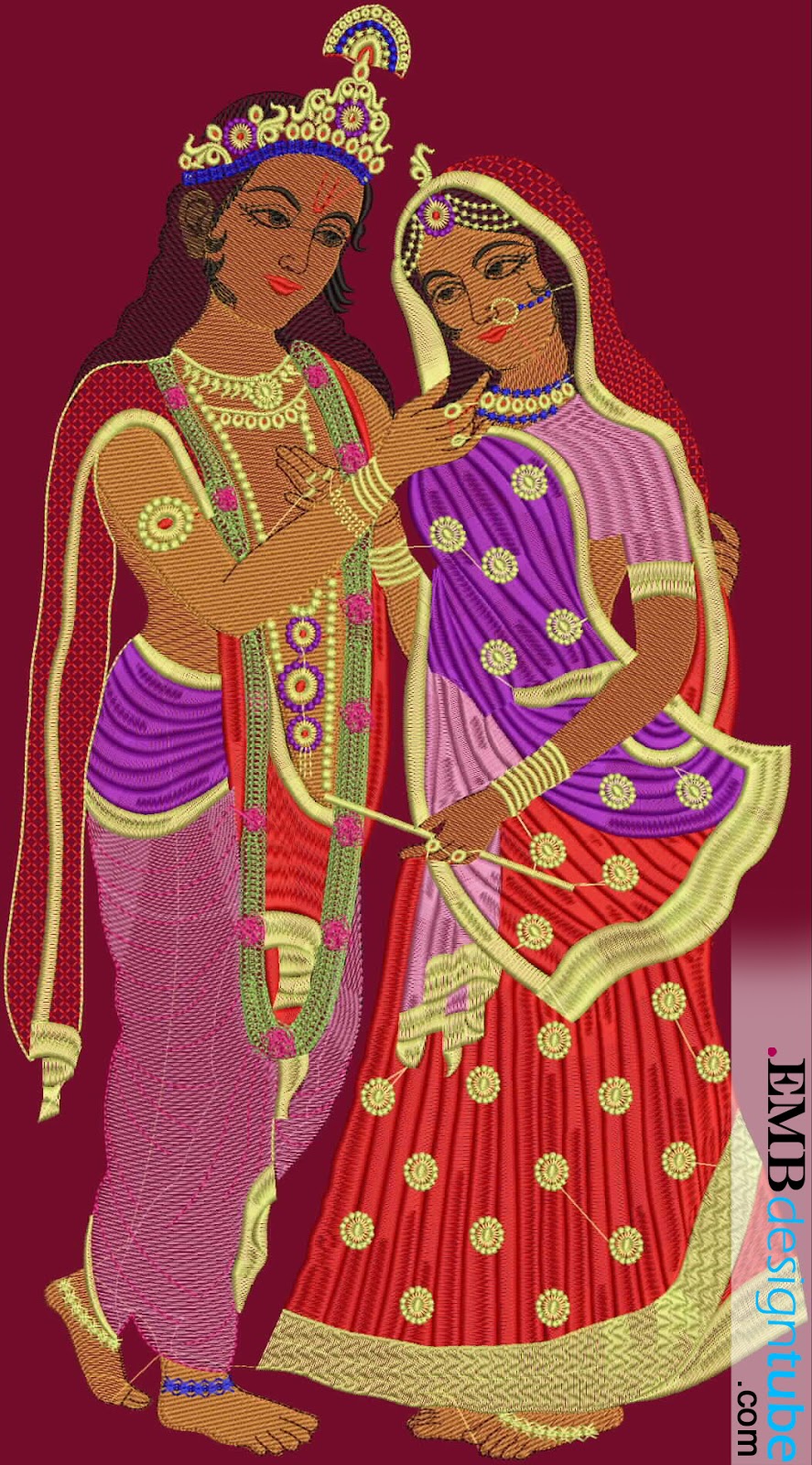 Embdesigntube embroidery designs indian hindu god embroidery patterns