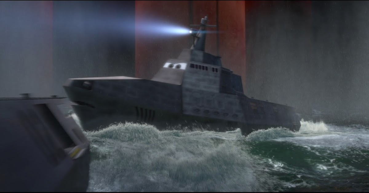 Dan the Pixar Fan Cars 2 Combat Ship