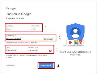 Cara Membuat Akun Gmail (Google Mail) Dengan Mudah Cara Membuat Akun Gmail (Google Mail) Dengan Mudah
