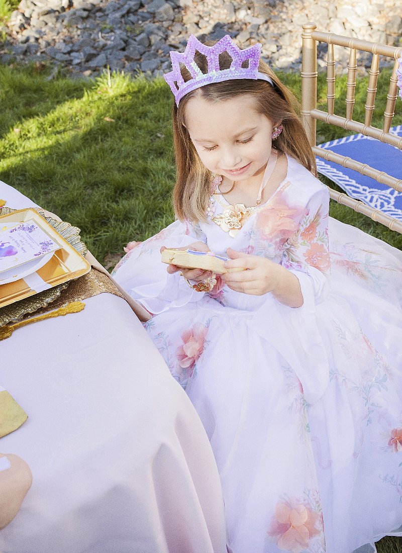 Be Our Guest Beauty & The Beast Inspired Birthday Party - with DIY decorations, printables,desserts table styling, favors and games! via BirdsParty.com @BirdsParty