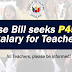 House Bill seeks P45,000 Salary for Teachers