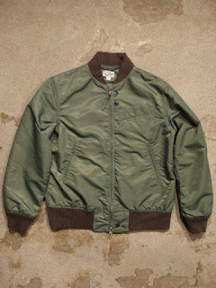 FWK by Engineered Garments "Aviator Jacket-Flight Sateen"