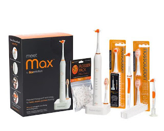 Max Flossolution teeth brushing technology