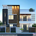 Beautifully rendered modern Kerala home in 2520 sq-ft