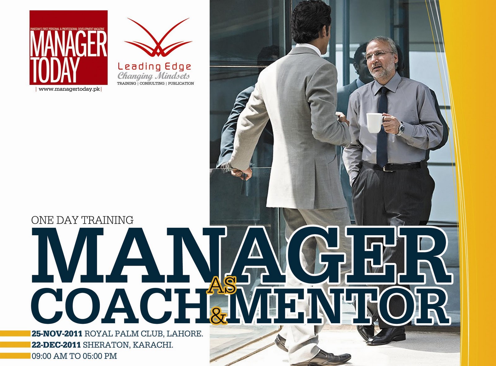 Manager Today Magazine: MANAGER AS A COACH: One Day Training Program