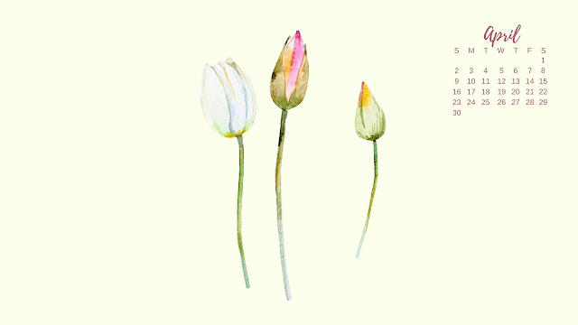 Watercolor Spring Flowers April 2017 Calendar Desktop Wallpaper 2 / www.thejoyblog.net Watercolor Spring Flowers April 2017 Calendar Desktop Wallpaper 2 / www.thejoyblog.net