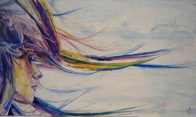 Cuadro colores vivos. Eva Carballares Cuadro colores vivos