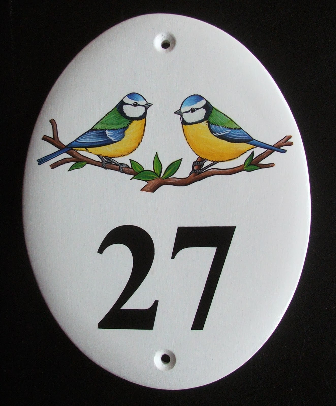 Hand Painted House Signs by Ceramic Art House Signs and House Number